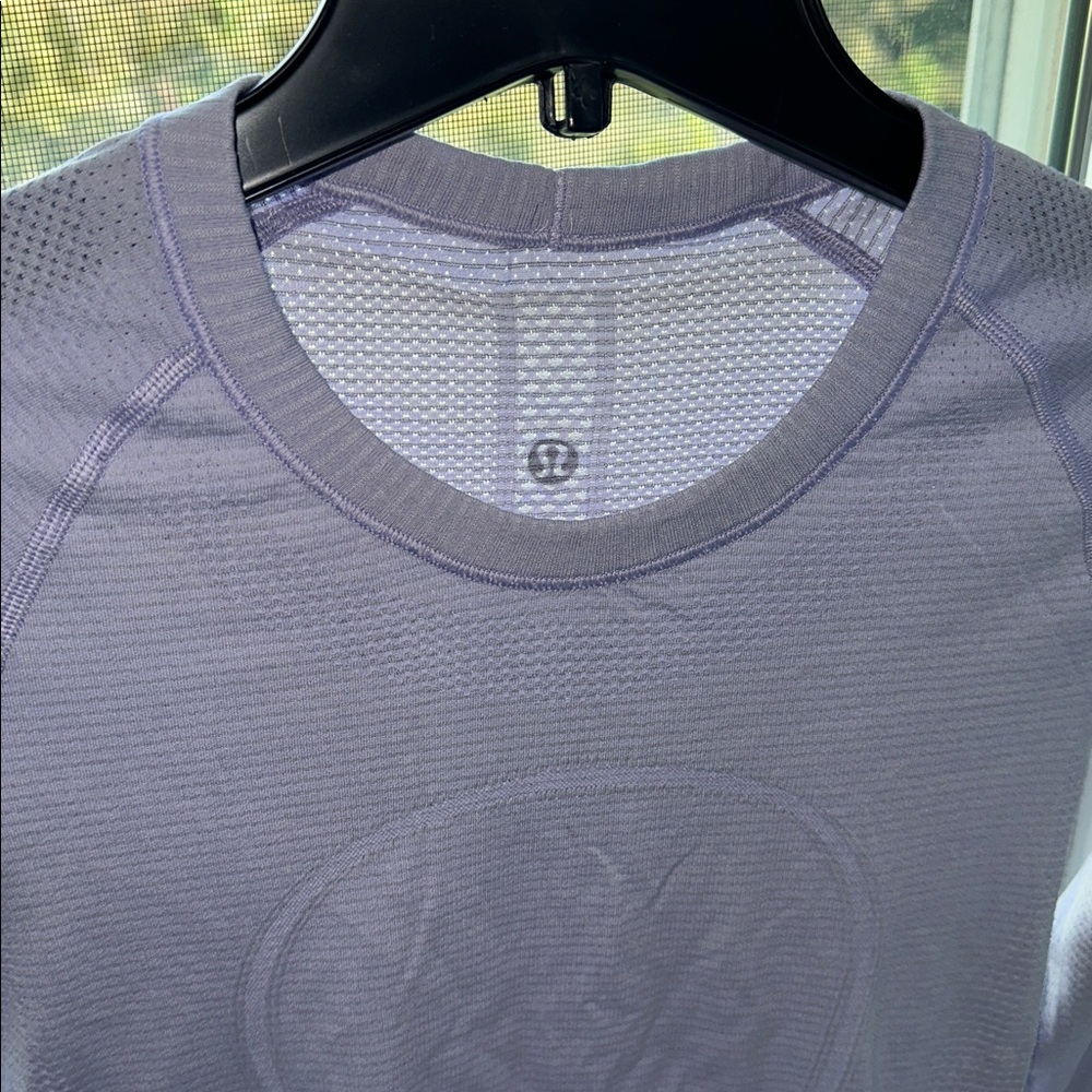 Lululemon Swiftly Tech Long-Sleeve Shirt Lilac Smoke sz4